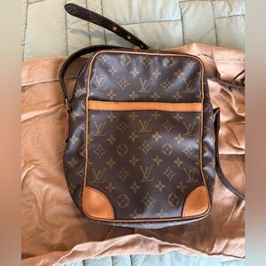 Louis Vuitton Vintage 1989 Danube Monogram Messenger Bag